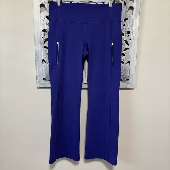 Athleta Rainier Bootcut Pant Noble Blue/Purple Legging - Picture 5 of 12